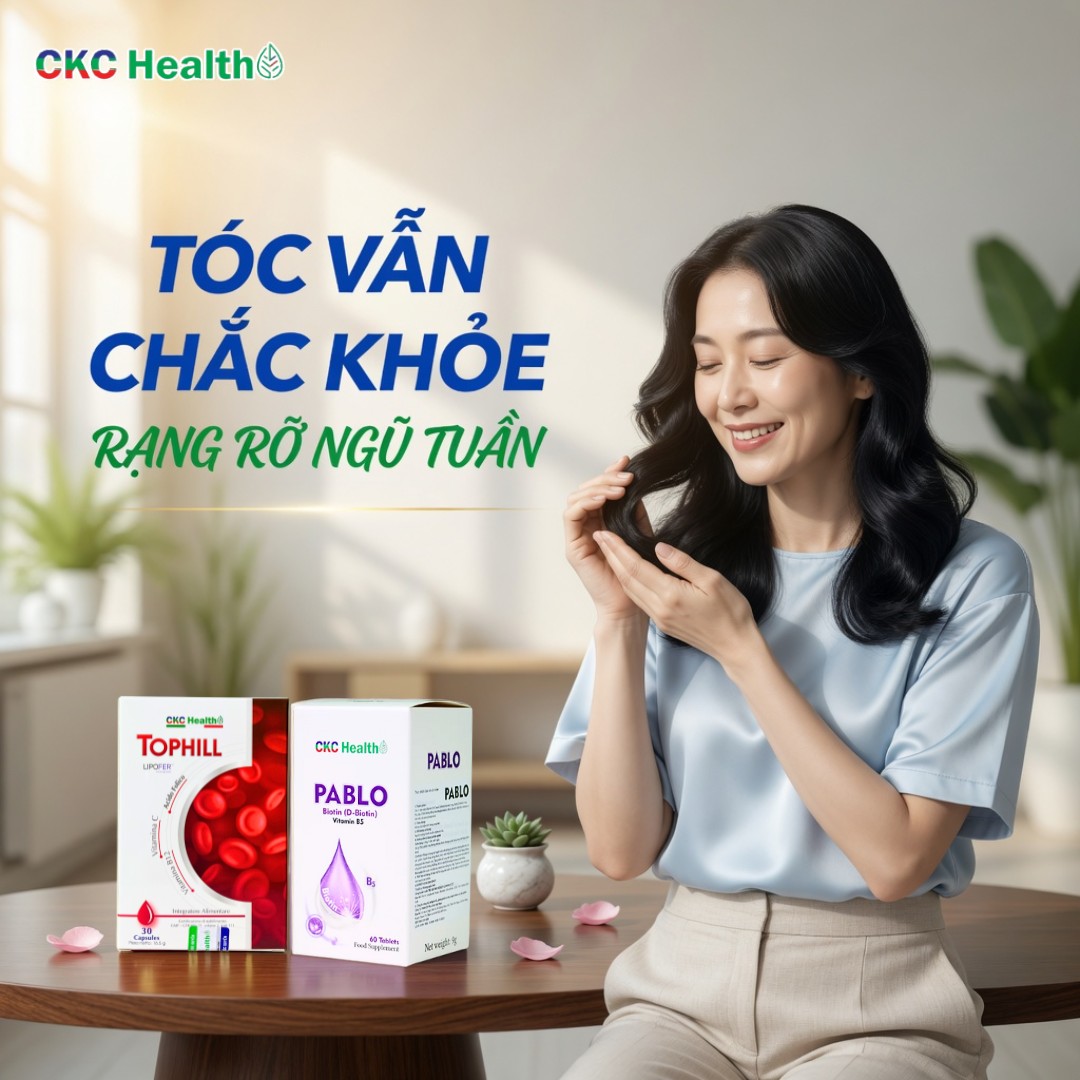 TÓC VẪN CHẮC KHỎE – RẠNG RỠ NGŨ TUẦN